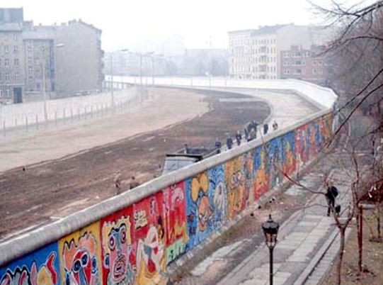 Mur de Berlin en 1986