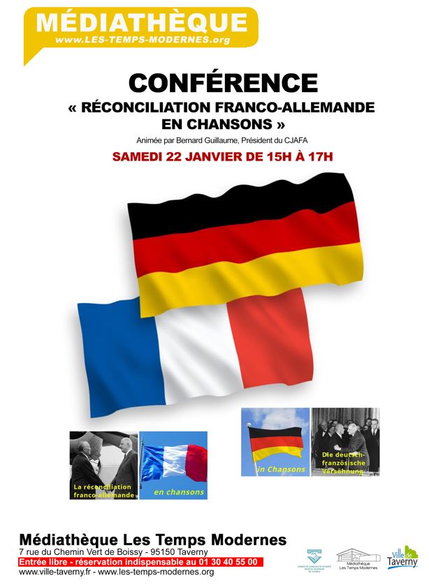 Conférence réconciliation franco-allemande en chansons