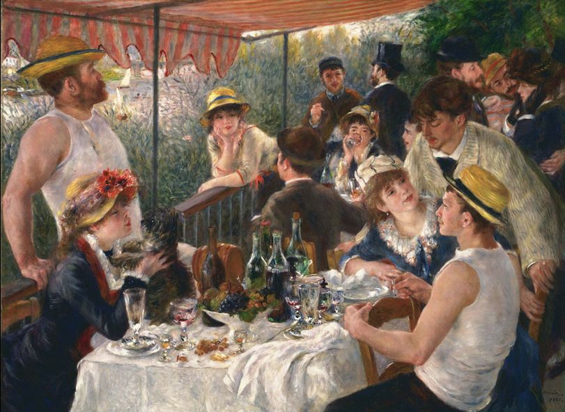 Déjeuner des canotiers d'Auguste Renoir