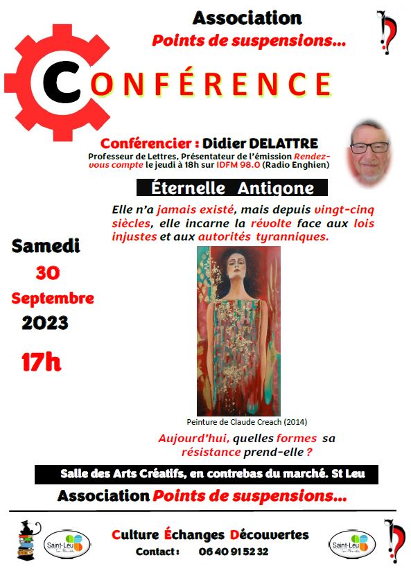 Conférence Eternelle Antigone