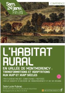 L'HABITAT RURAL EN VALLEE DE MONTMORENCY
