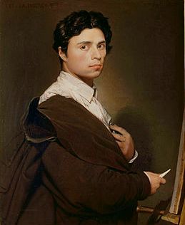 autoportrait d'Ingres