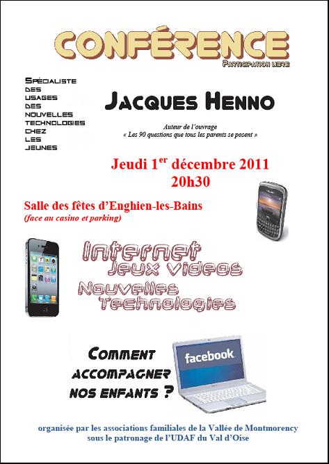 conférence à Enghien