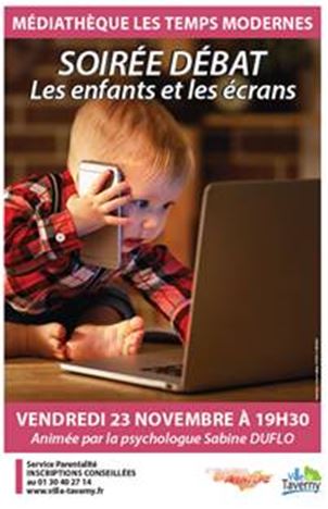 Soirée débat : Les enfants et les écrans
