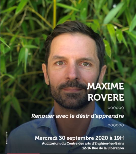 Conférence à Maxime Rovère