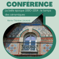 L'historienne Marie-Thérèse Lhonoré évoque à Margency les céramiques de la Belle Epoque !