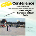 Conf&eacute;rence Histoire de l'art : "John Singer-Sargent, &eacute;blouir Paris" par Sylvaine Joy