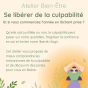 Atelier Bien-Etre&nbsp;: Se lib&eacute;rer de la culpabilit&eacute; avec Anne-Marie Nolot