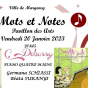 Mots et Notes : piano à quatre mains avec Germana Schiassi et Béata Suranyi