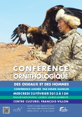 conférence ornithologique de Didier Gamelin