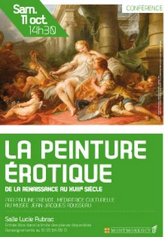 conférence : la peinture érotique de la renaissance au 18e siecle