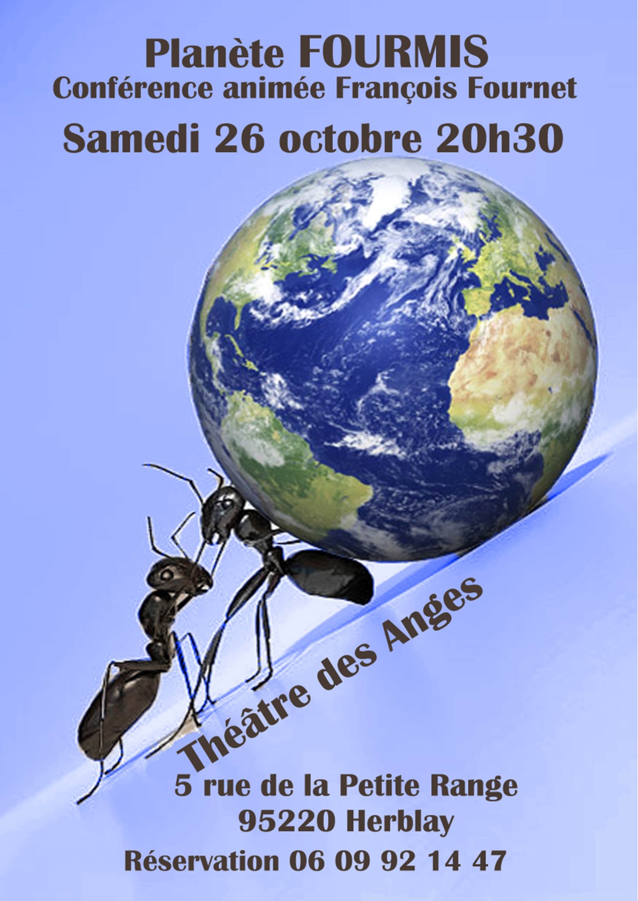 Conférence Planète Fourmis 26 octobre 2024