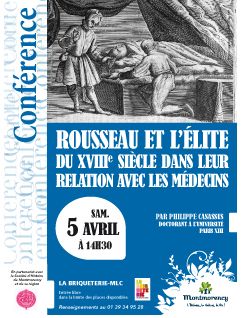 conference sur rousseau et l'élite du XVIIIe siecle