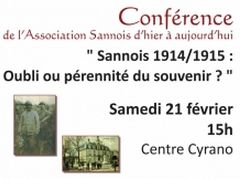 conférence à Sannois
