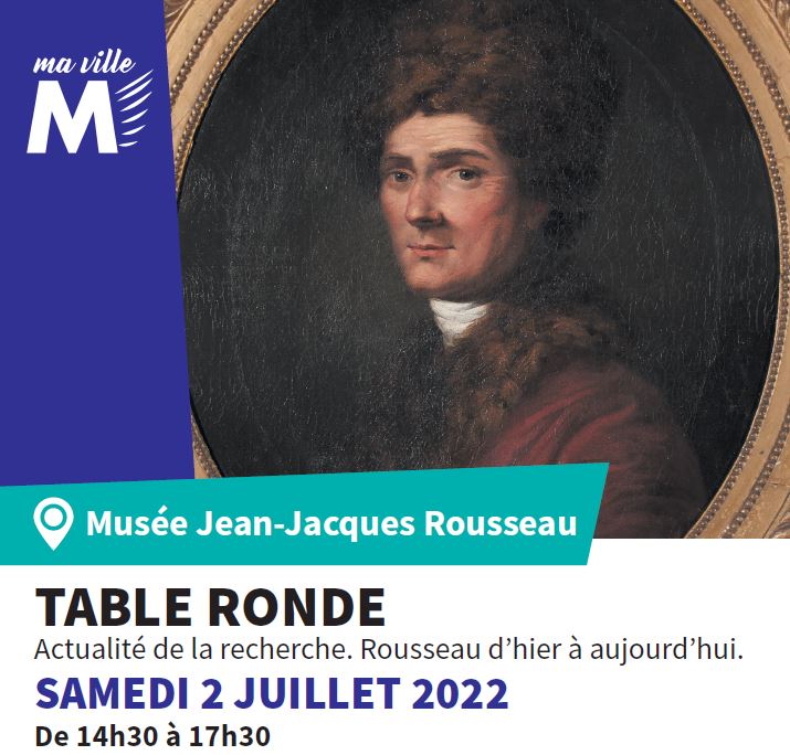 Table ronde au Musée Jean-Jacques Rousseau - Montmorency