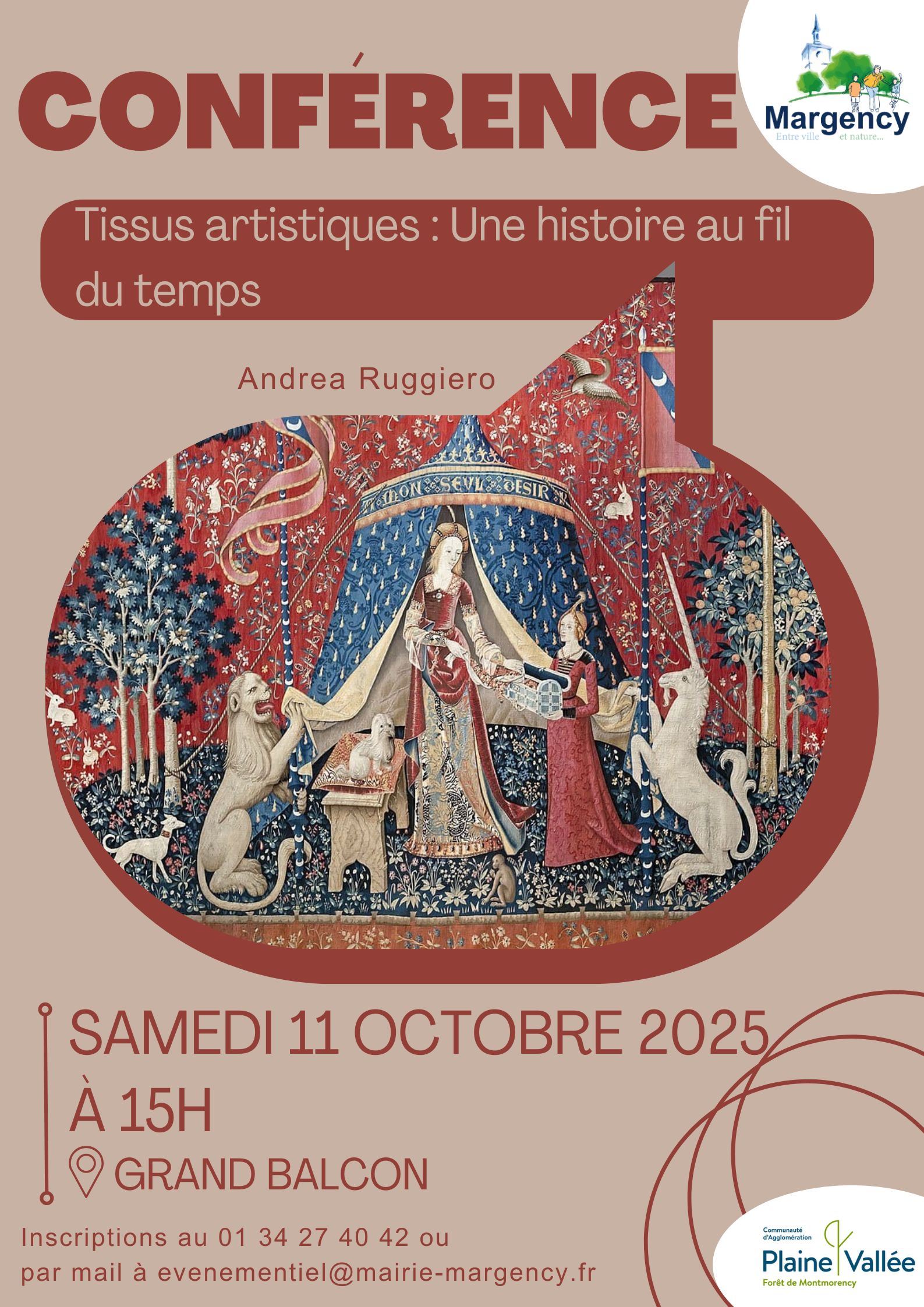 CONFERENCE tissus artistiques