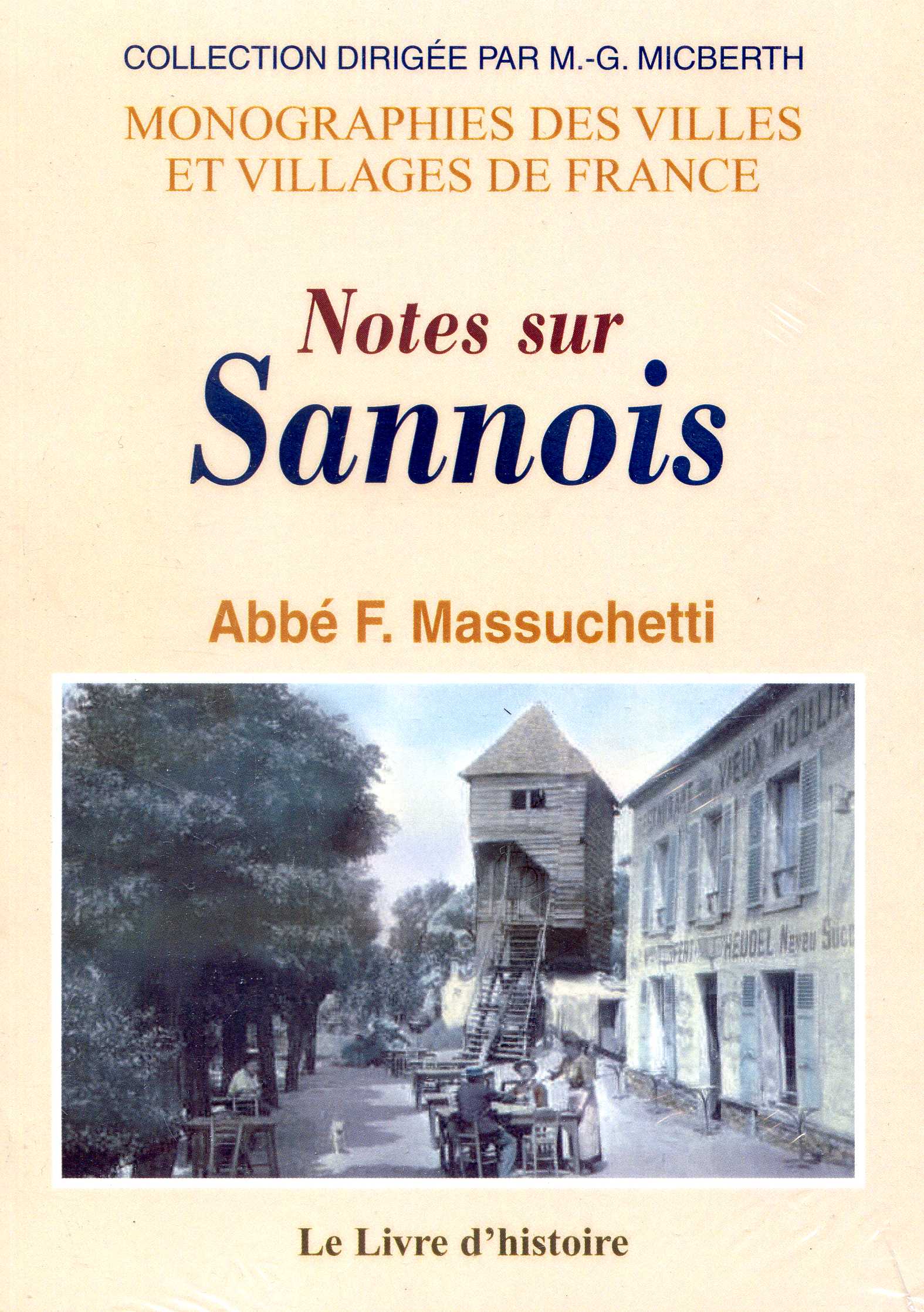 NOTES SUR SANNOIS de l'Abbé F. Massuchetti