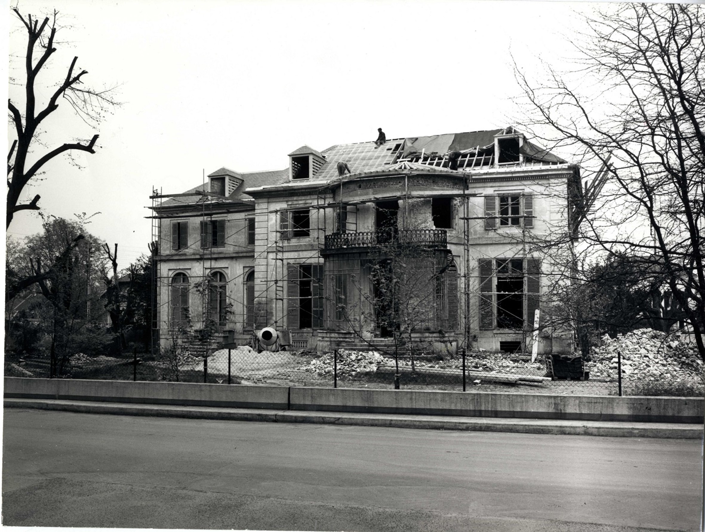 Le château du Clos de l'Olive à Eaubonne en 1971