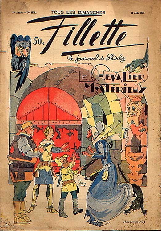 Illustration Fillette - Felix Jobbé Duval