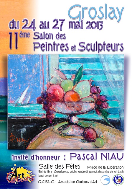11ème salon de Groslay du 24 au 27 mai 2013