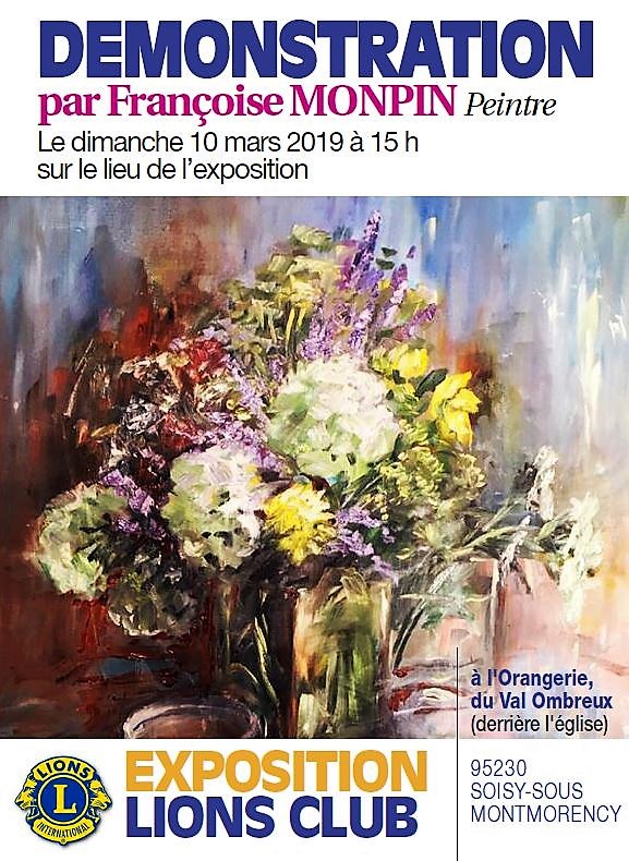 Démonstration par Françoise Monpin