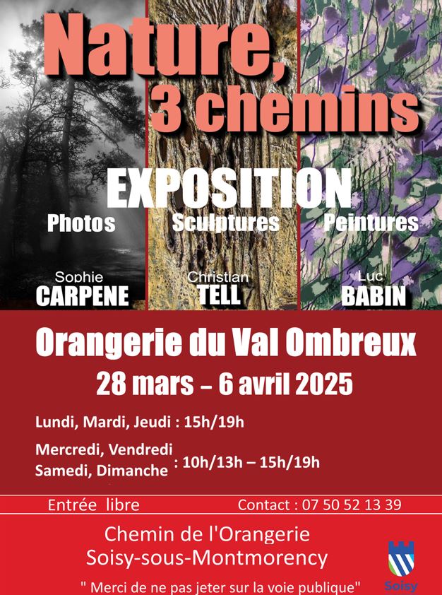 EXPO Nature, 3 chemins