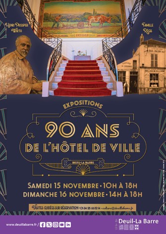 EXPO 90 ans de l'Hôtel de Ville Deuil-la-Barre