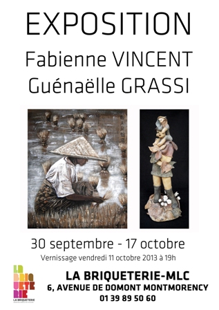 Exposition Fabienne Vincent Guénaëlle Grassi