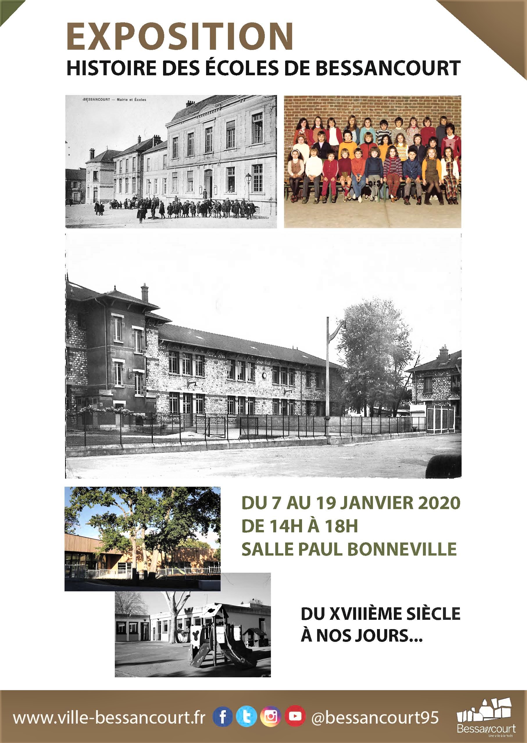 Exposition : Histoire des écoles de Bessancourt