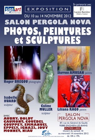 expo photos peintures et sculptures à ENGHIEN