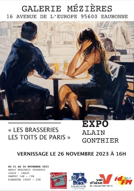 Exposition Alain Gonthier à Eaubonne - 2023
