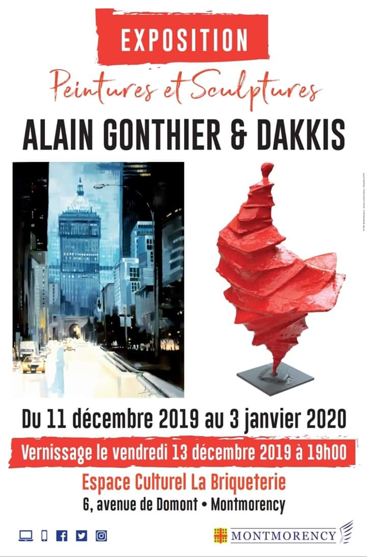 Exposition d'Alain Gonthier et Dakkis