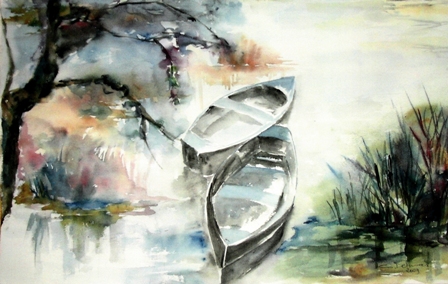 Aquarelle de Claudine Delmas