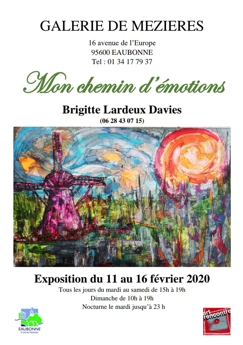 Exposition de Brigitte Lardeux Davies