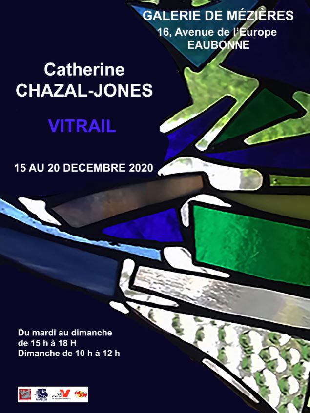 Exposition vitral par Catherine Chazal-Jones