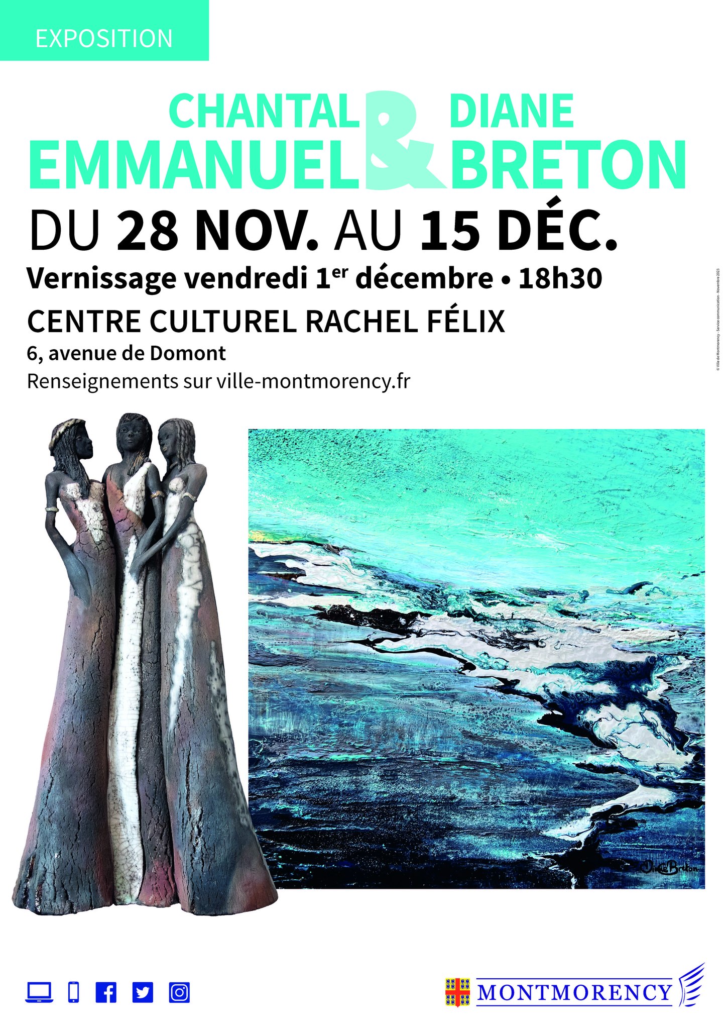 EXPO Chantal Emmanuel Diane Breton