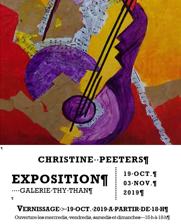 Exposition de Christine Peeters