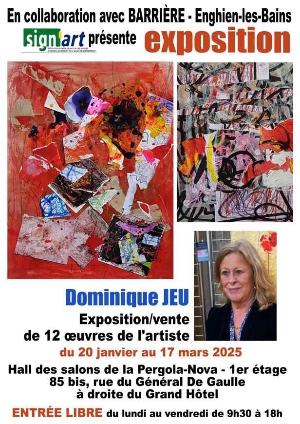 EXPO Dominique Jeu - Enghien