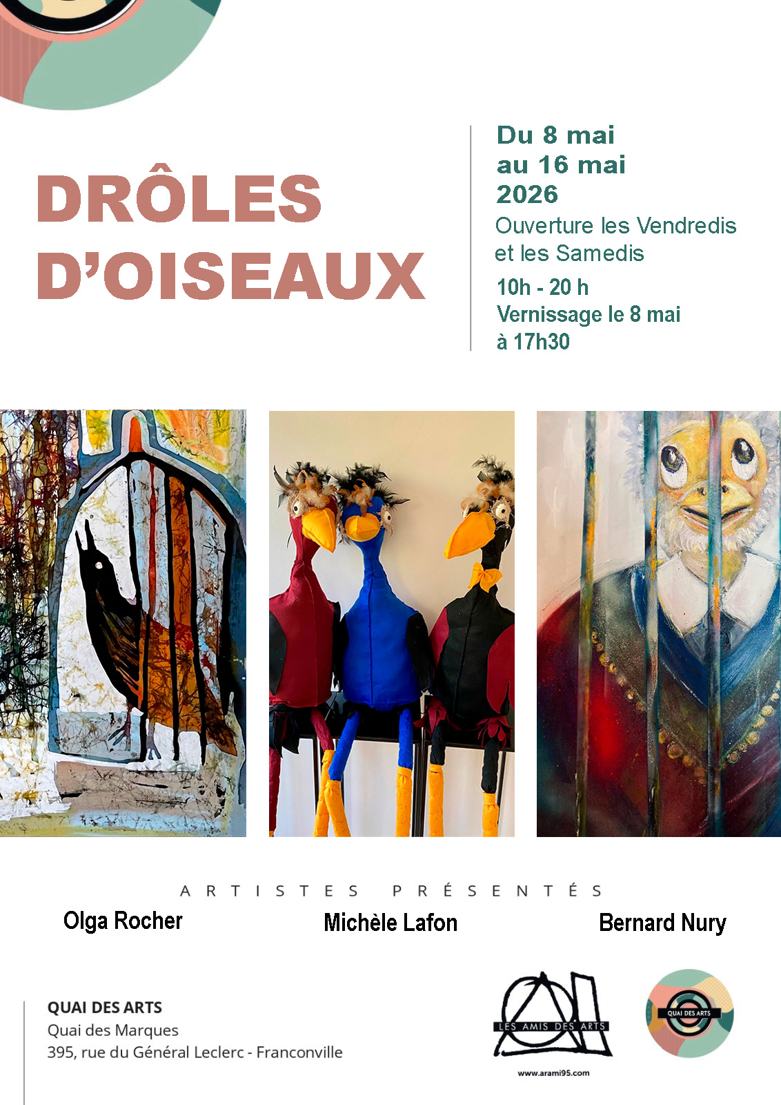 EXPO Dr&ocirc;les d'oiseaux - Franconville