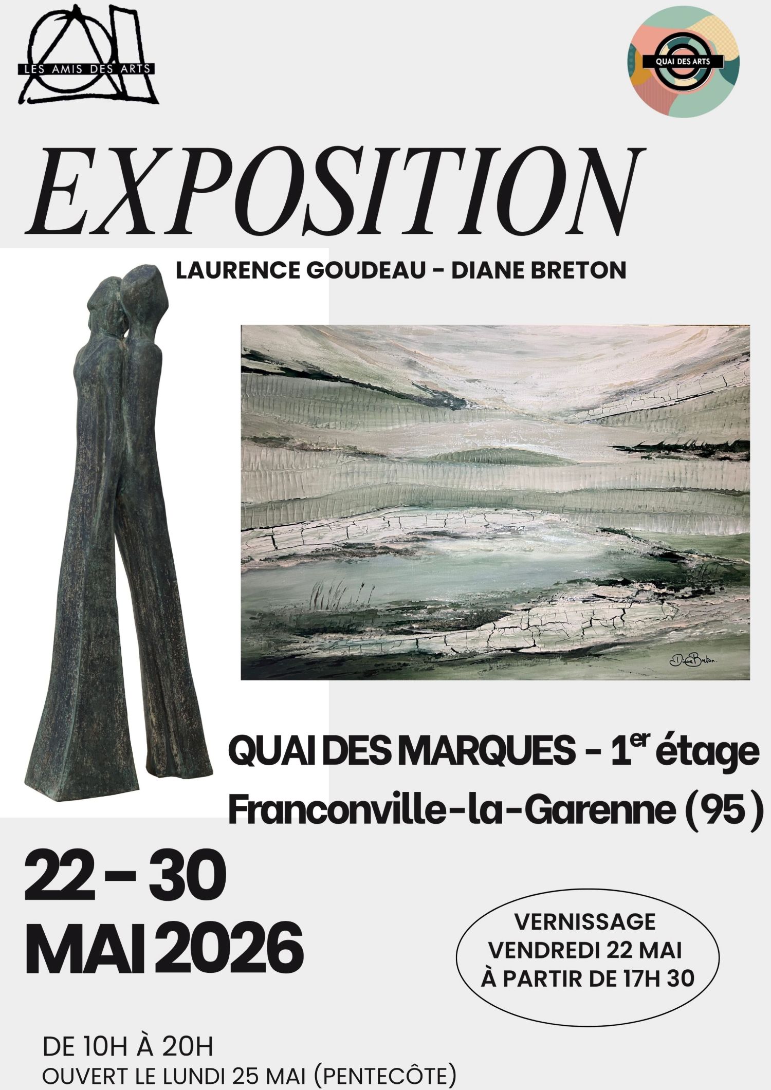 EXPO Laurence Goudeau - Diane Breton