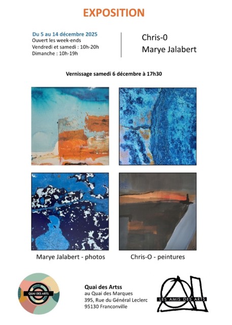 EXPO Marye Jalabert et Chris O - 2025