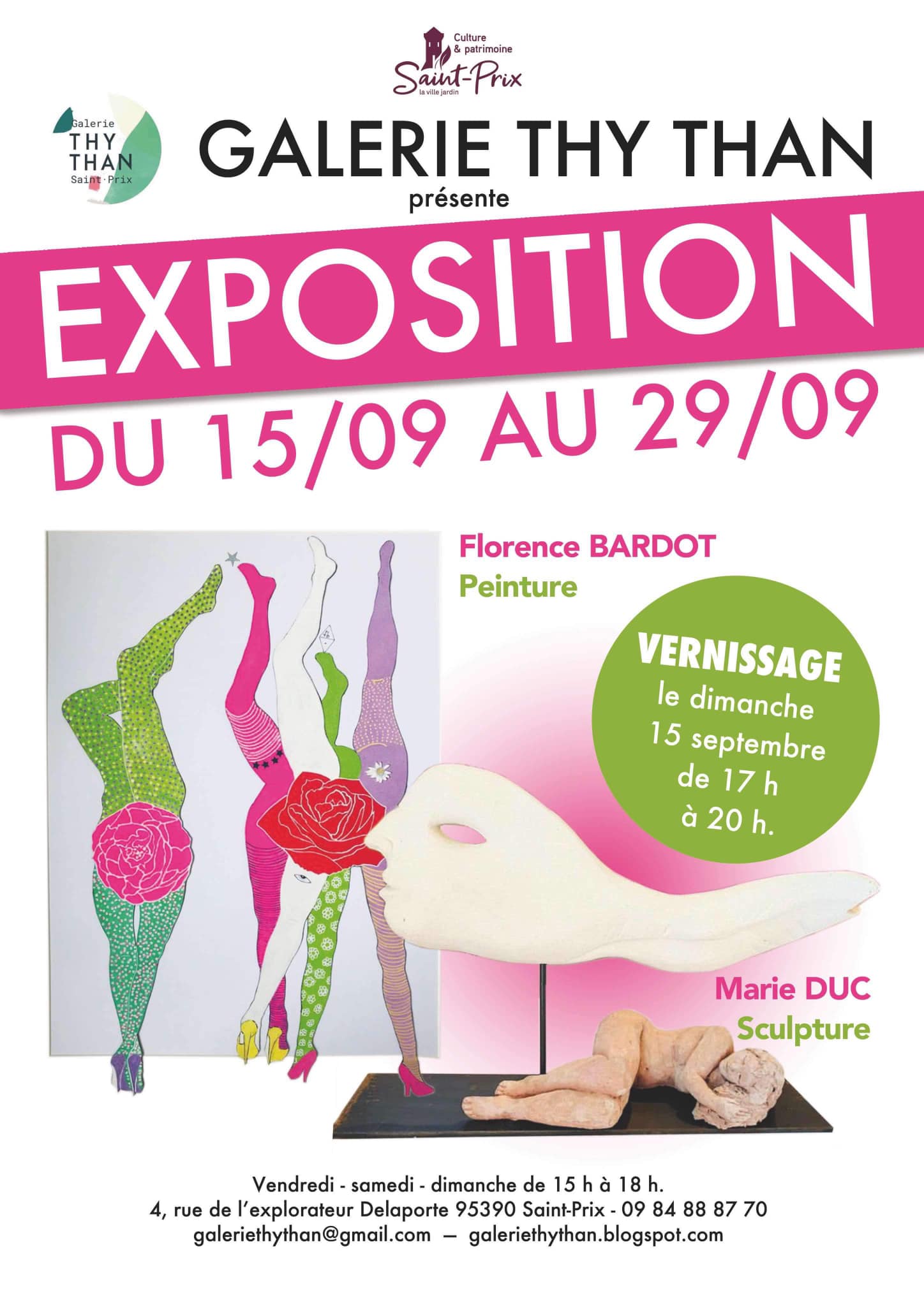 EXPO Florence Bardot et Marie Duc