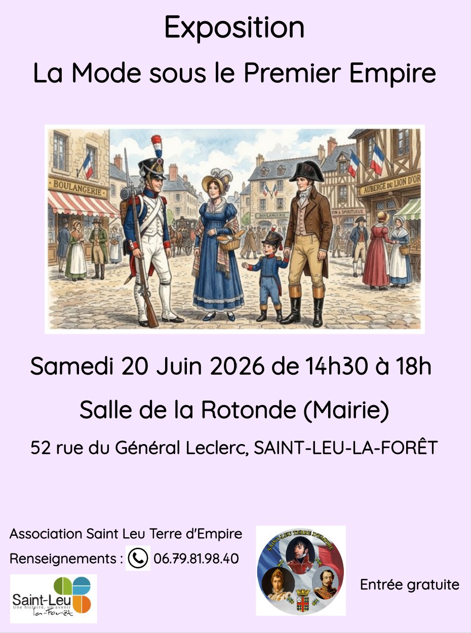 EXPO La mode sous le Premier Empire