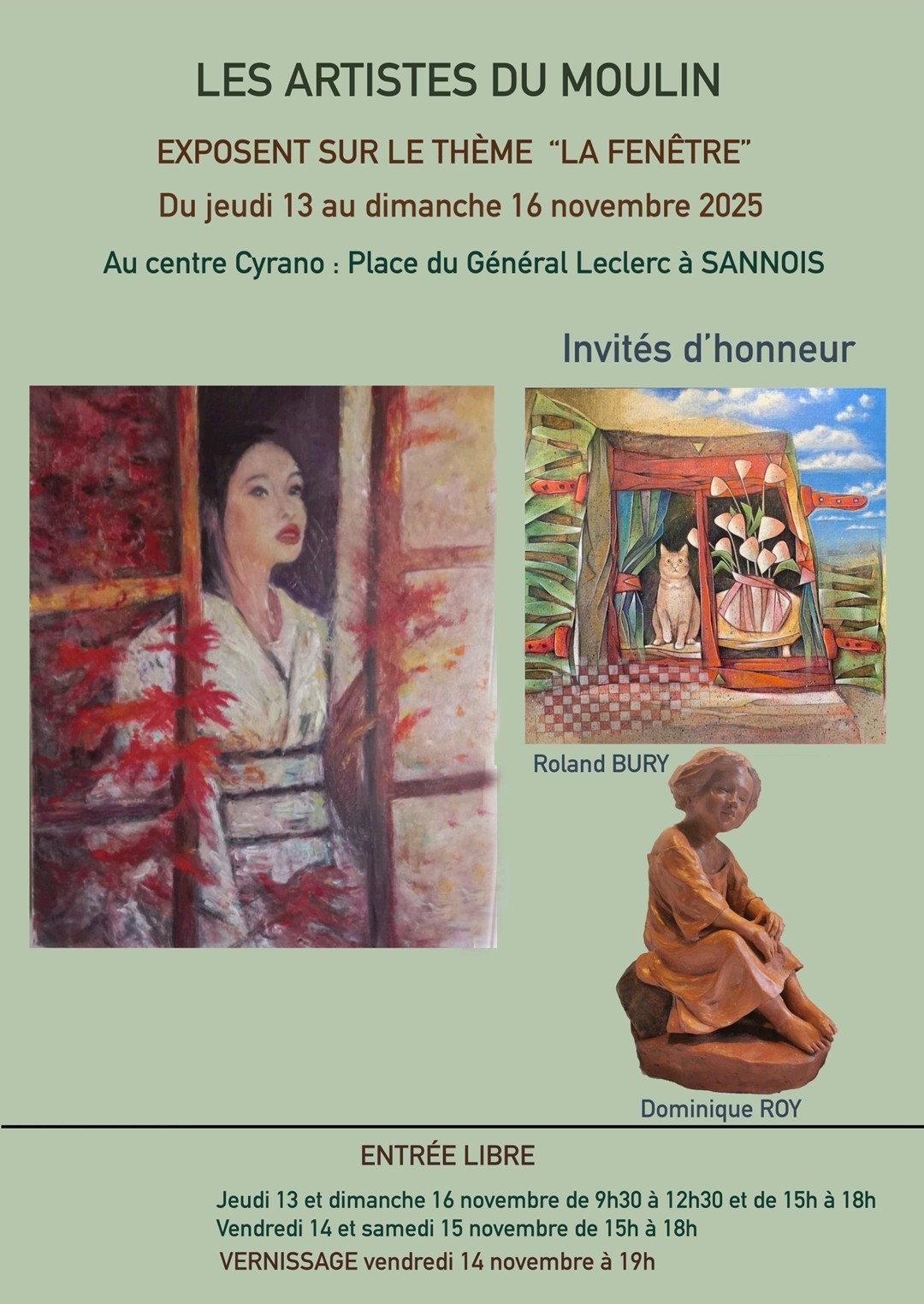 EXPO Les artistes du Moulin - 2025