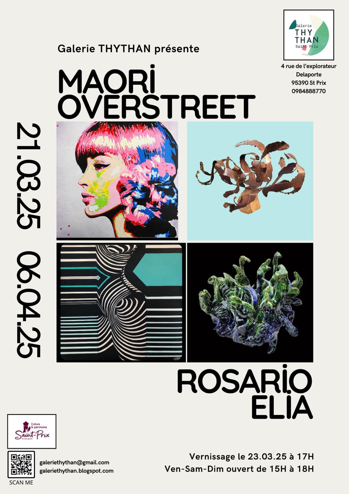 EXPO Maori Overstreet et Rosario Elia