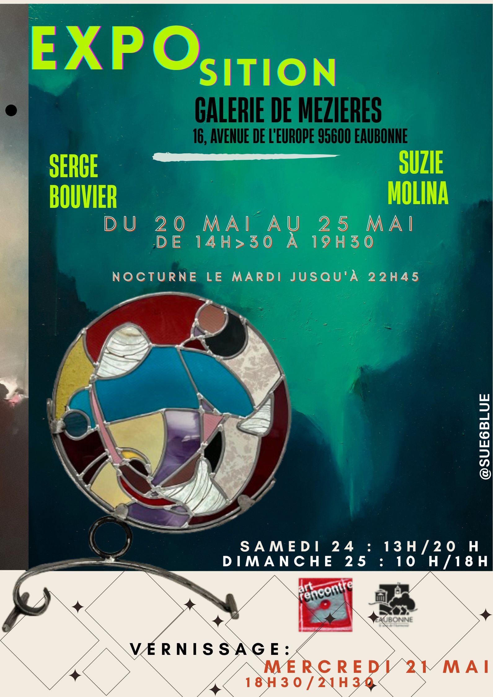EXPO Serge Bouvier Suzie Molina