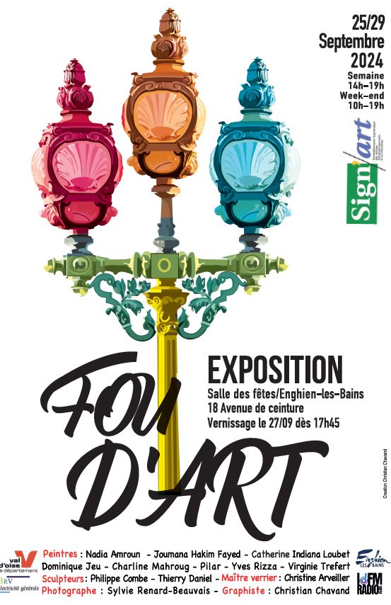 EXPO Fou d'art - exposition Sign Art - septembre 2024