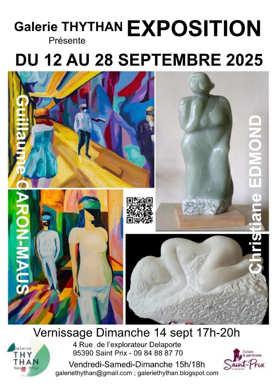EXPO Galerie Thy Than Guillaume Caron-Maus - Christiane Edmond