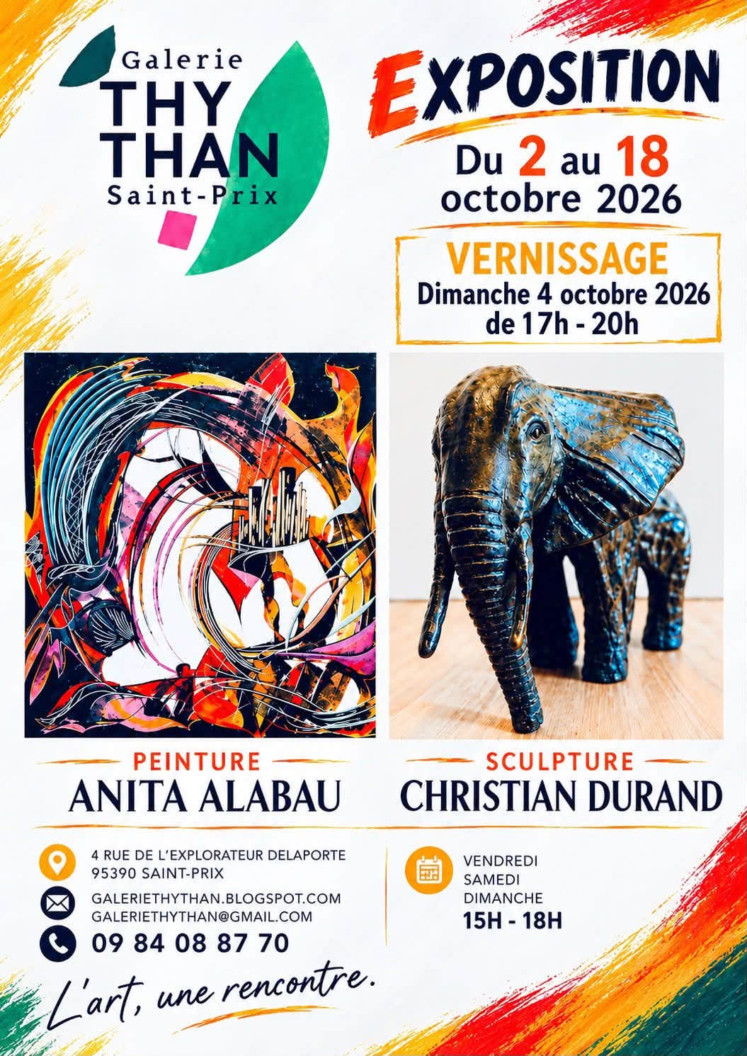 EXPO Thy Than du 2 au 18 octobre 2026