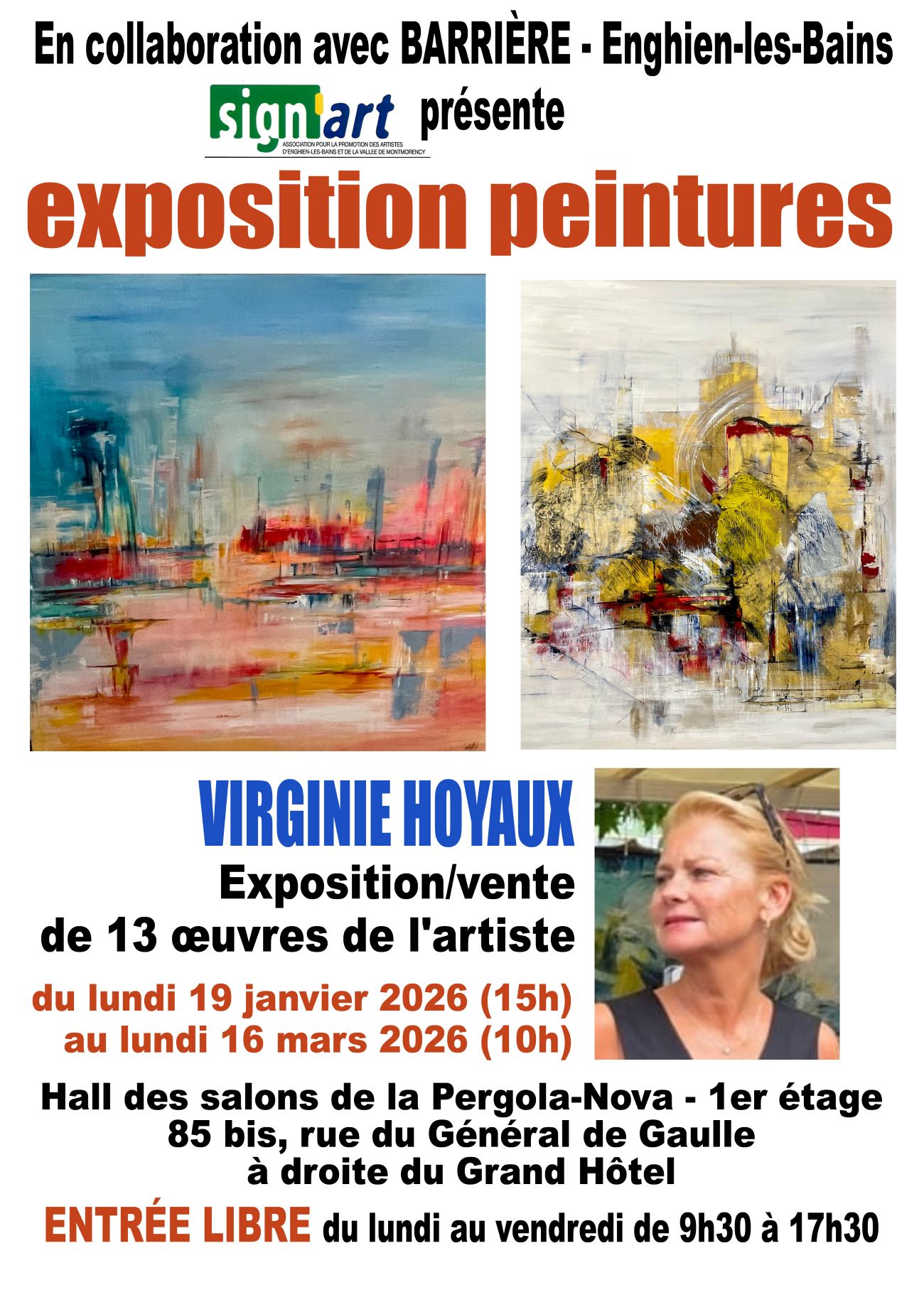 EXPO Virginie Hoyaux - Enghien - 2026